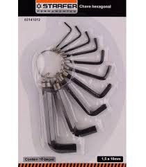 CHAVE ALLEN 10PC1,5A10MM STARFE.EN