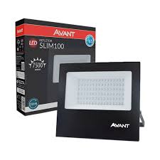 REFLETOR AVANT LED SLIM 100W 6500K BIVOLT