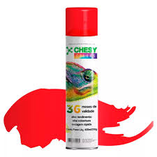 TINTA SPRAY CHESY ALTA TEMP. VERMELHO 400ML 1X1UN