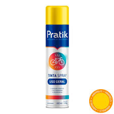 TINTA SPRAY PRATIK AMARELO 400ML/190G