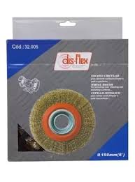 ESCOVA DISFLEX ROTATIVA 6 X 3/4 X 1/2