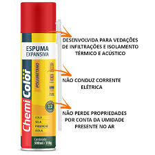 *ESPUMA EXPANSIVA PU 310G/500ML CHEMICOLOR(E)
